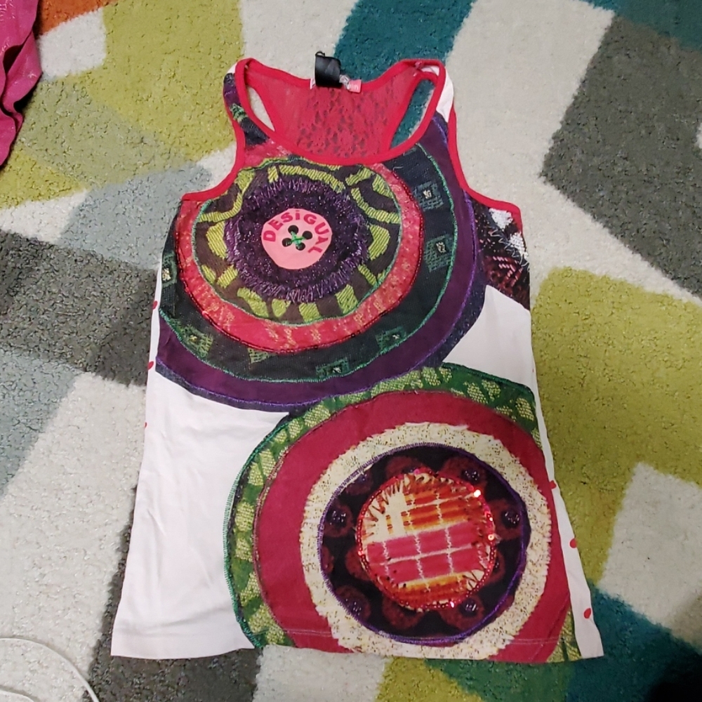 Girls desigual tank top